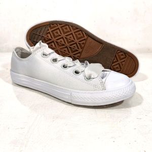 Converse Low chuck taylor satin ribbon lace